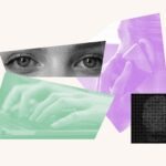 Collage of images related to Privacy & Technology