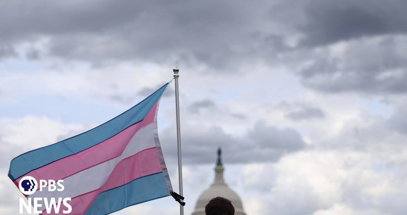 A screenshot of the YouTube livestream of SCOTUS oral arguments.